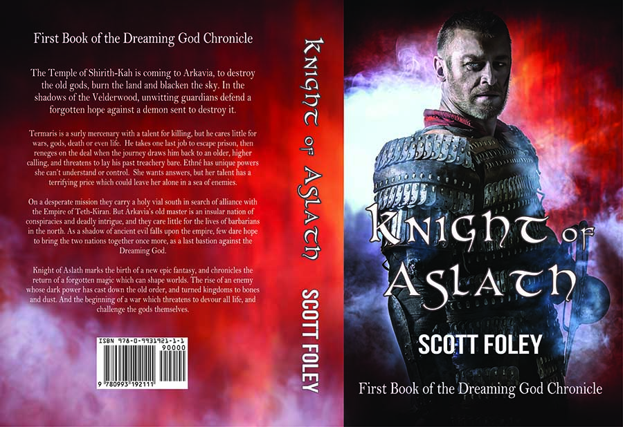 Book cover Knight of Aslath paperback